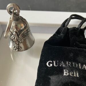 Guardian Angel Bell with Velveteen Pouch